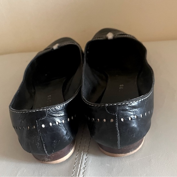 Marc Jacobs leather ballerina flats size 40 US size 9. 5 - Picture 3 of 5